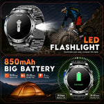 Smartwatch Outdoor com GPS e Lanterna