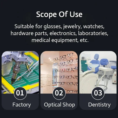 Máquina de Limpeza Ultrassónica Profissional 50W