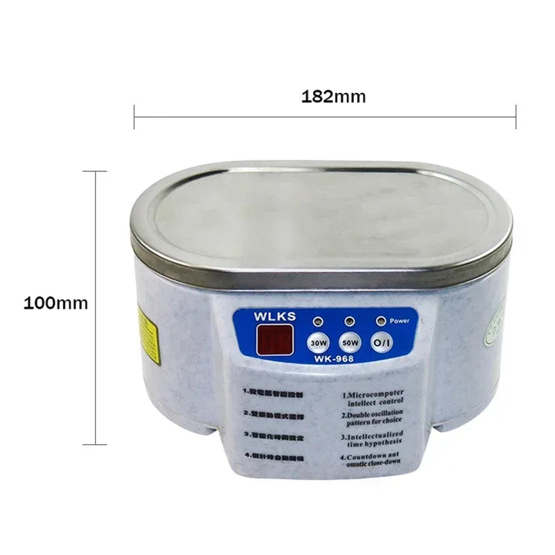 Máquina de Limpeza Ultrassónica Profissional 50W