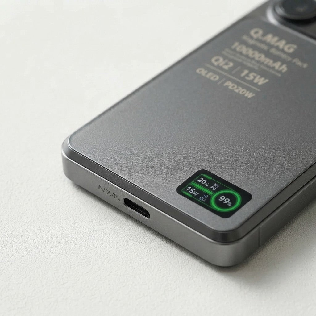 Power Bank Magnético sem Fios para iPhone