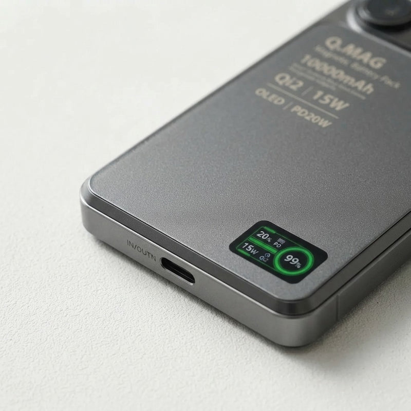 Power Bank Magnético sem Fios para iPhone